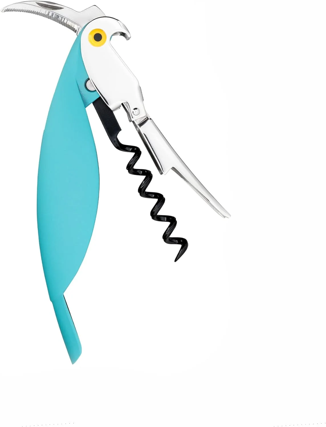 A Di Parrot Sommelier-Style Corkscrew, Blue - AAM32 AZ