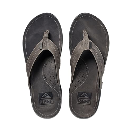REEF J-Bay III Men's Full Grain Leather Flip Flop