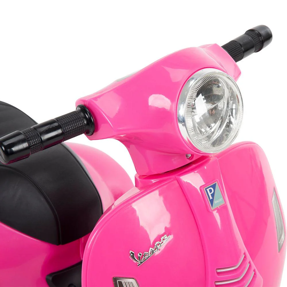 Huffy Vespa 6V Ride-On Scooter, Pink