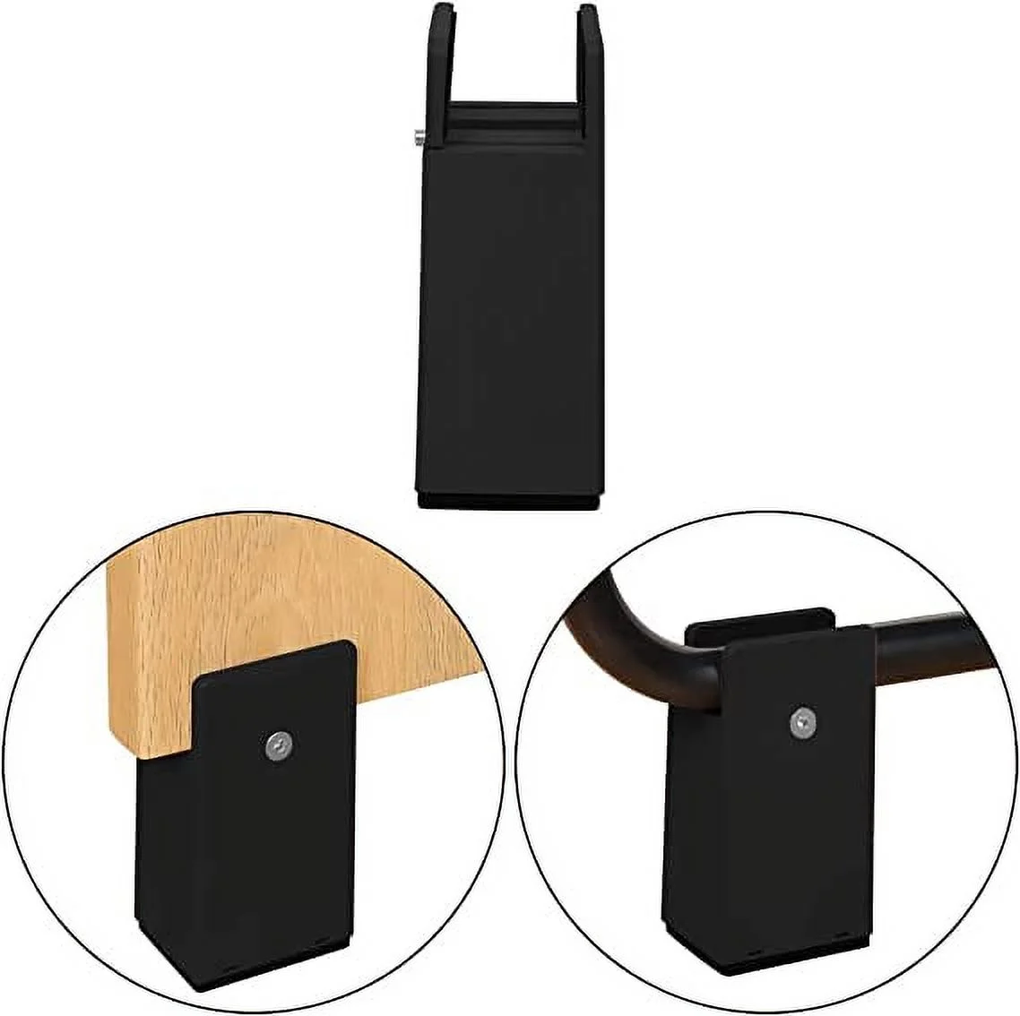 Ezprotekt Adjustable Bed Riser, Fits Foot Thickness of Bed from 0 to 1.5