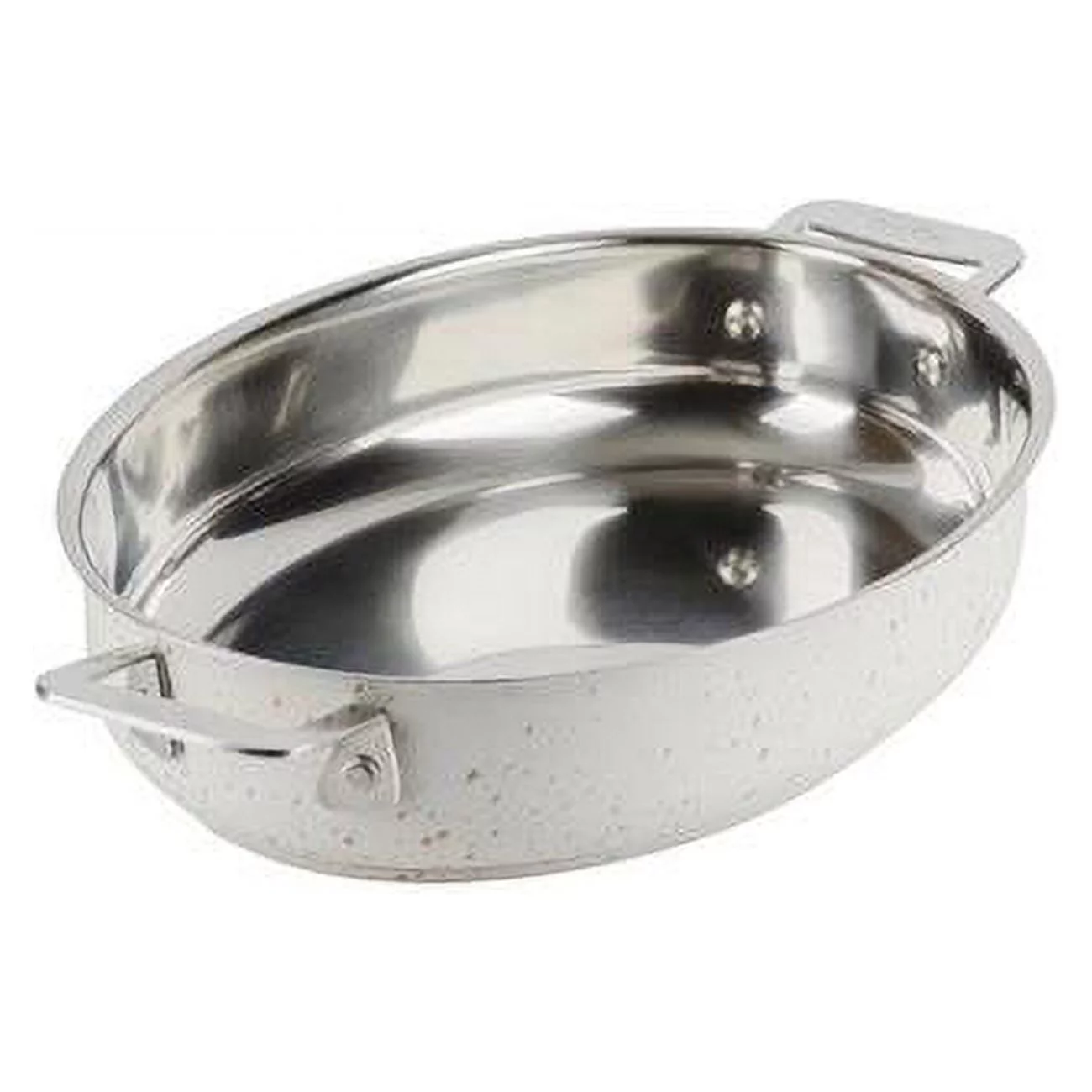 Bon Chef 60002DESERT 12 in. Hotstone Desert Cucina Oval Au Gratin - Induction Bottom