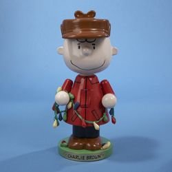 PEANUTS Nutcracker, Red/Brown/Green