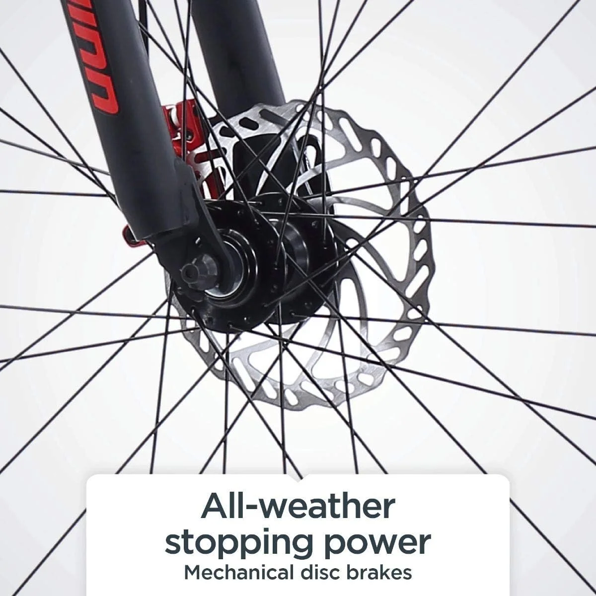 Open Box Schwinn Bonafide Mountain Bike, 24 Speed, 29 Inch Wheels - Matte Black/Red