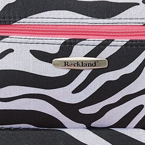 Rockland Fashion Expandable Softside Upright Luggage Set, Charcoal, 2-Piece (14/19)