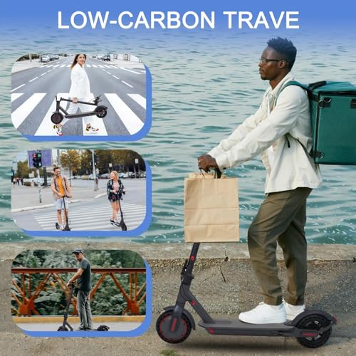Electric Scooter, Powerful 350W Adult Electric Scooter, Up to 19Mph and 8.5