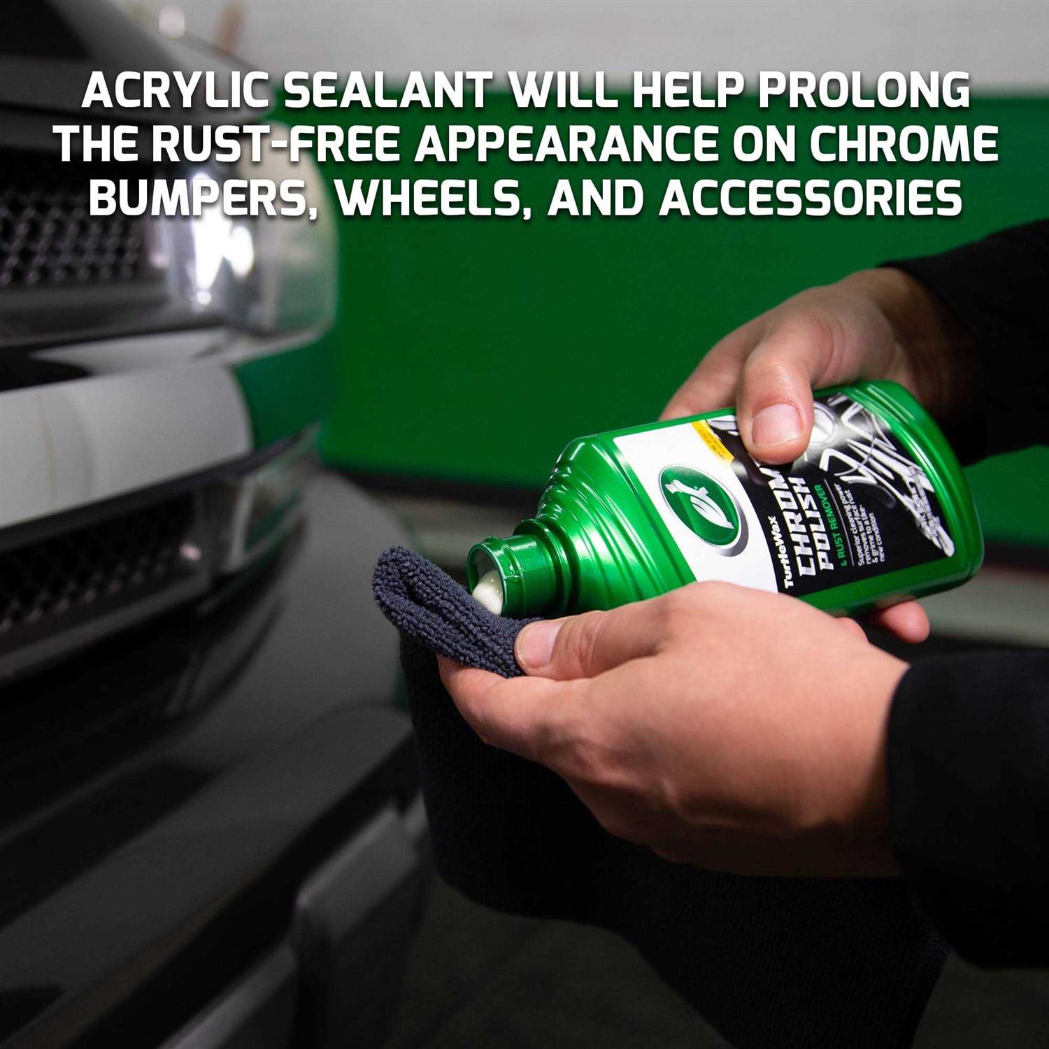 Turtle Wax 10 oz. Chrome Polish & Rust Remover