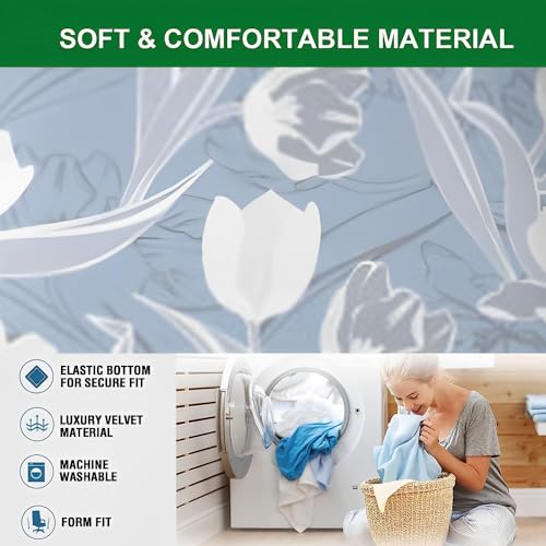 Printed Office Chair Cover Stretch Computer Chair Slipcover Universal Desk Rotating Chair Cover with Zipper Boss Chair Covers Office Chair Seat Cover Armchair Cover Slipcovers,M, 24