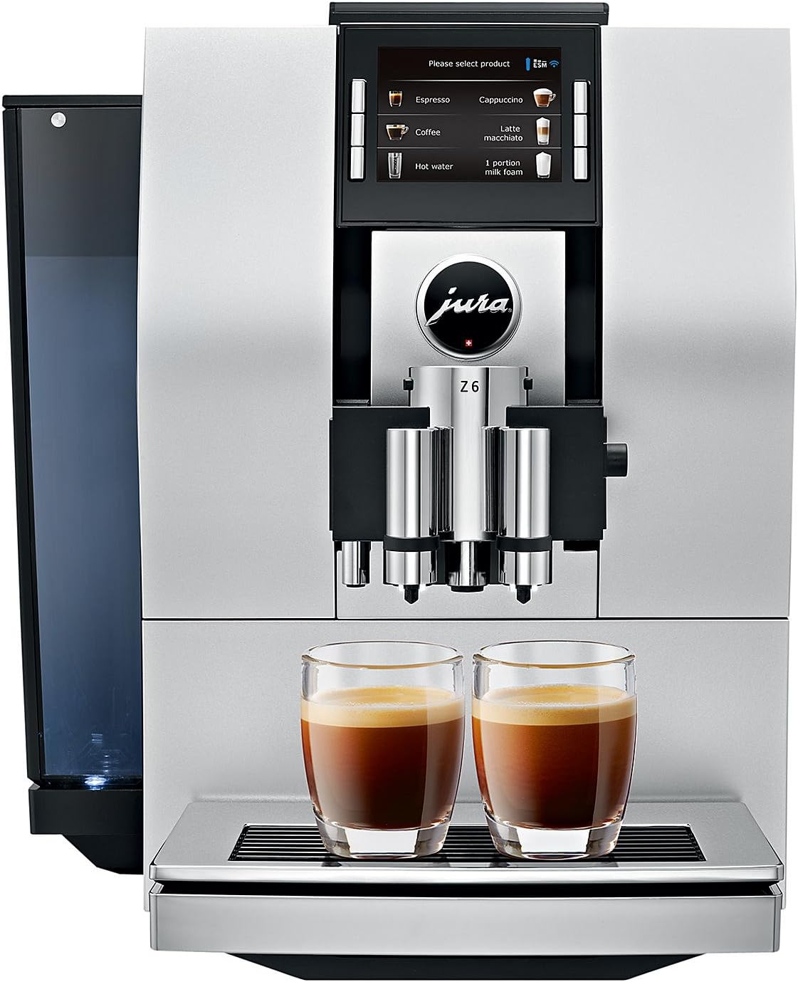 Jura 15093 Automatic Coffee Machine Z6, 81 ounces, Aluminum