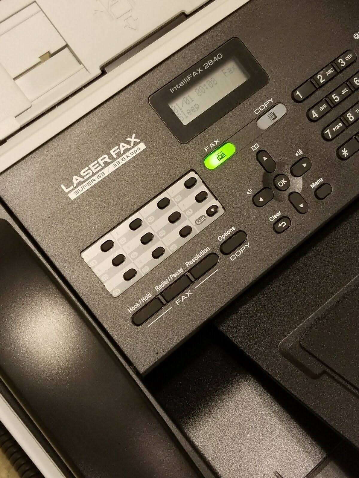 Brother FAX-2840 Laser Fax Machine