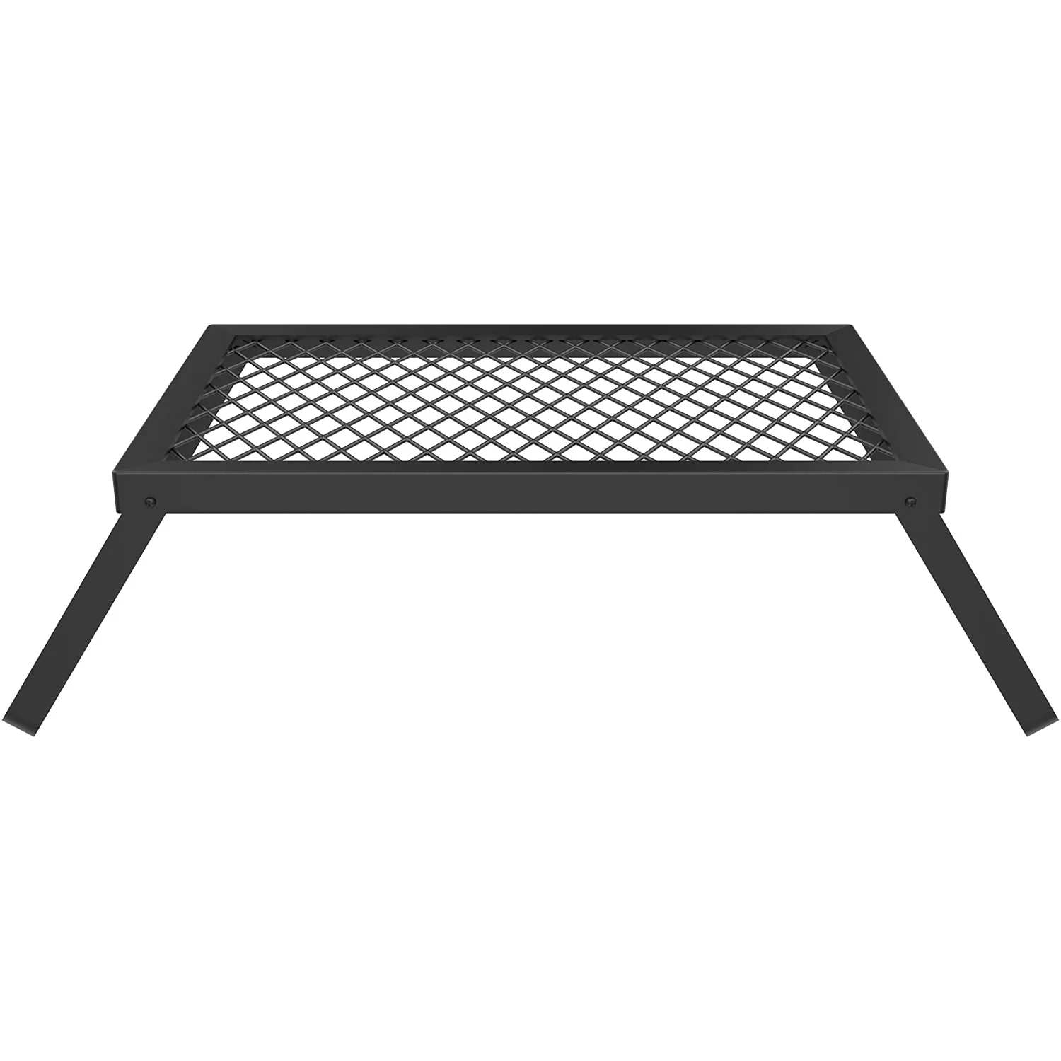 ELK Portable Folding Campfire Grill - Heavy Duty Stainless Steel Cooking Grate for Camping, Hiking, and BBQ - Ideal for Outdoor Adventures