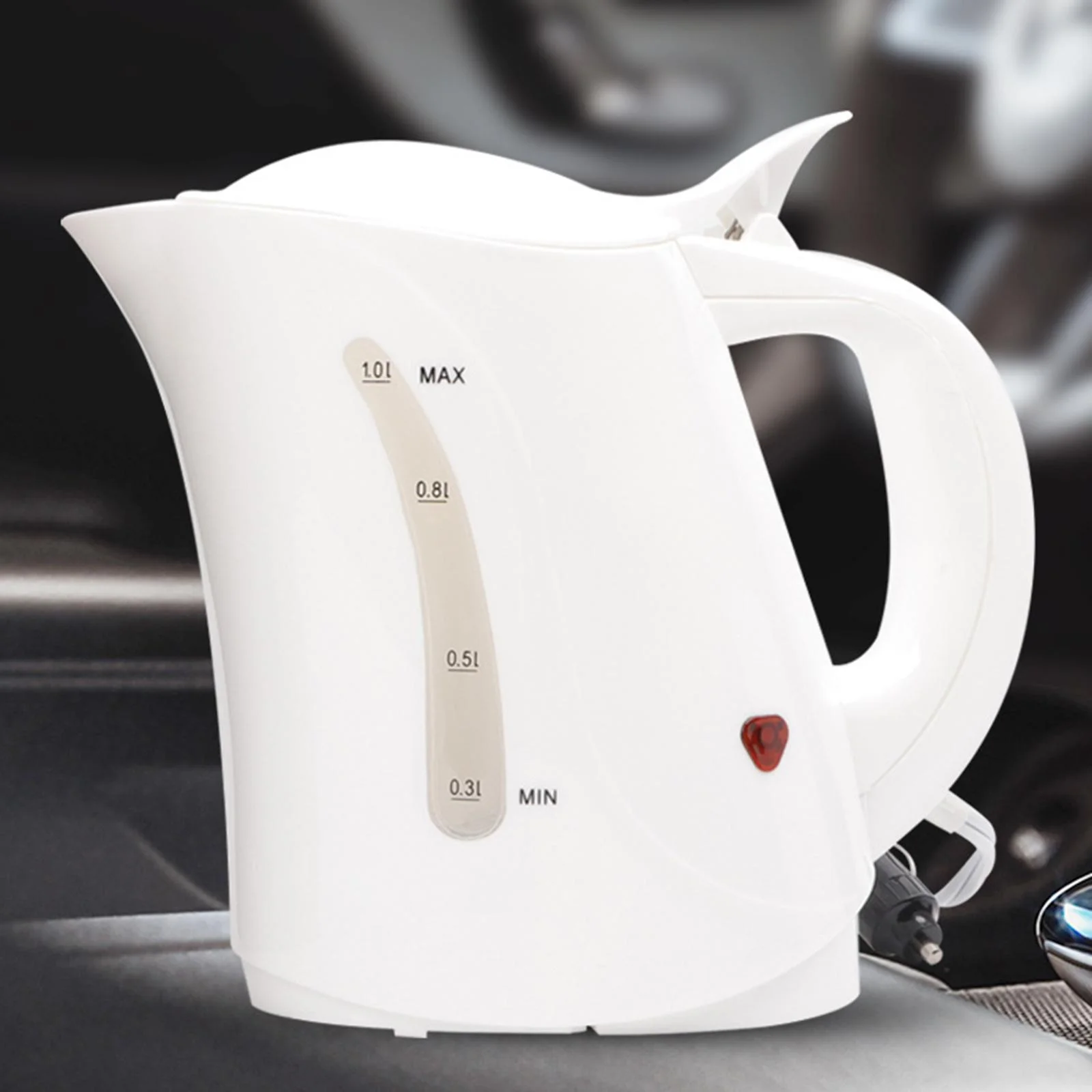 1000ml Kettle, Heating Bottle Heated Water Tea Coffee Kettle Travel Car Truck Kettle for Lorry Hot Water Tea Coffee Making 12V 150W