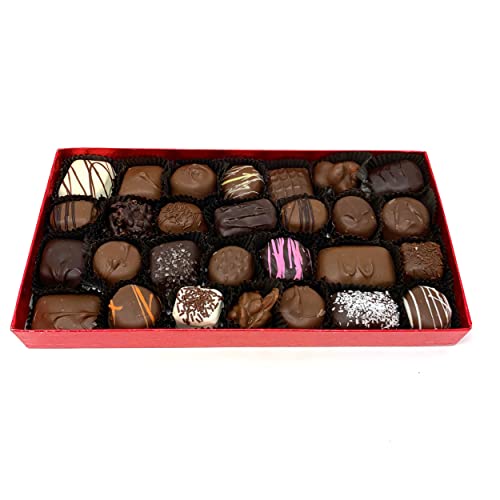 Boxed Chocolate Assortment - Gourmet Gift Boxed Chocolate Assortment 1 Pound (16 Ounce)