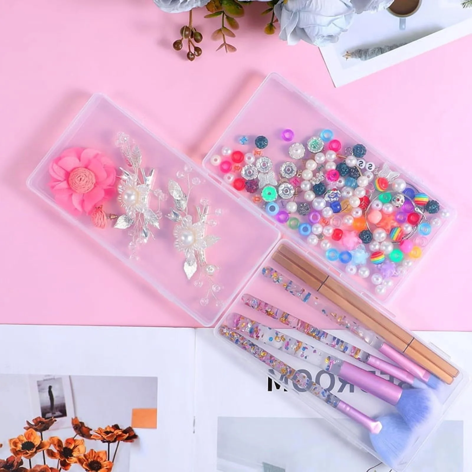 1set x small plastic box-As Shown