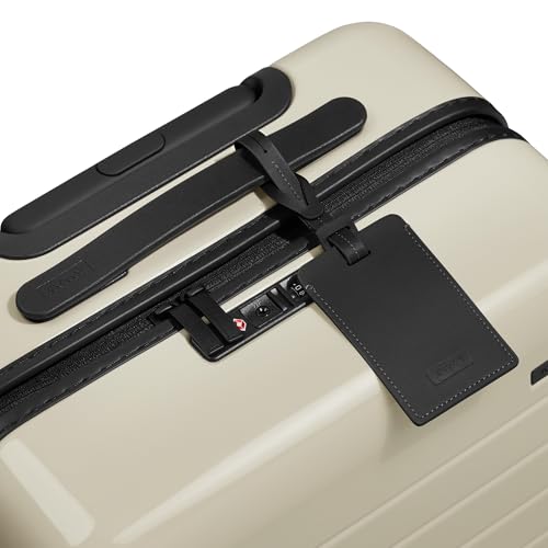 Away Bigger Carry-On Luggage, Lightweight Hardside Large Suitcase with Spinner Wheels, TSA Lock, Airline Approved, Navy Blue