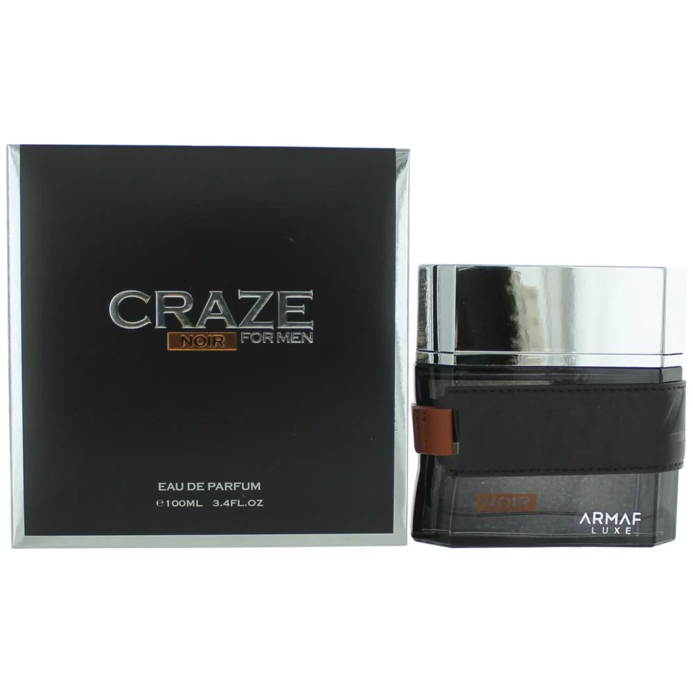 Armaf Craze Noir by Armaf Eau De Parfum Spray 3.4 oz for Men