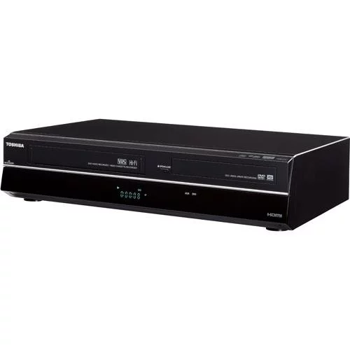 Restored Toshiba DVR-620 DVR620 DVD and VHS Recorder with 1080p Upconversion (Refurbished)