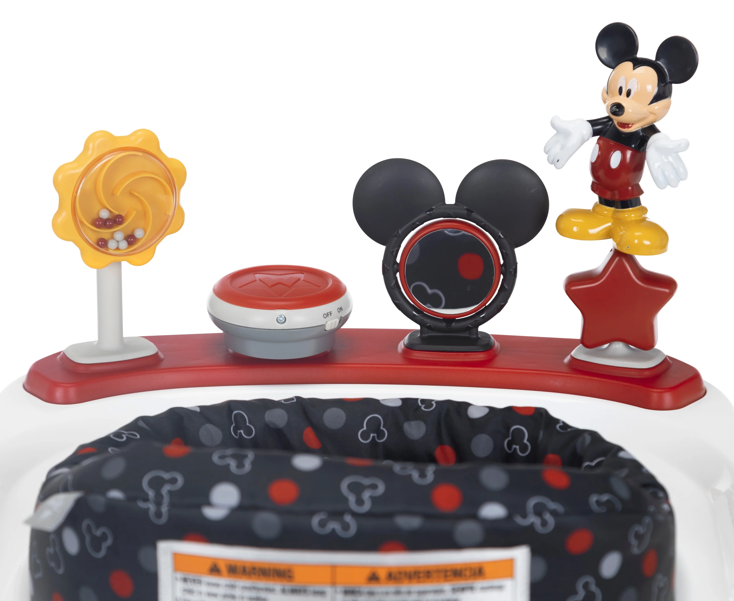 Disney Baby Ready, Set, Walk DX Developmental Walker, Modern Mickey