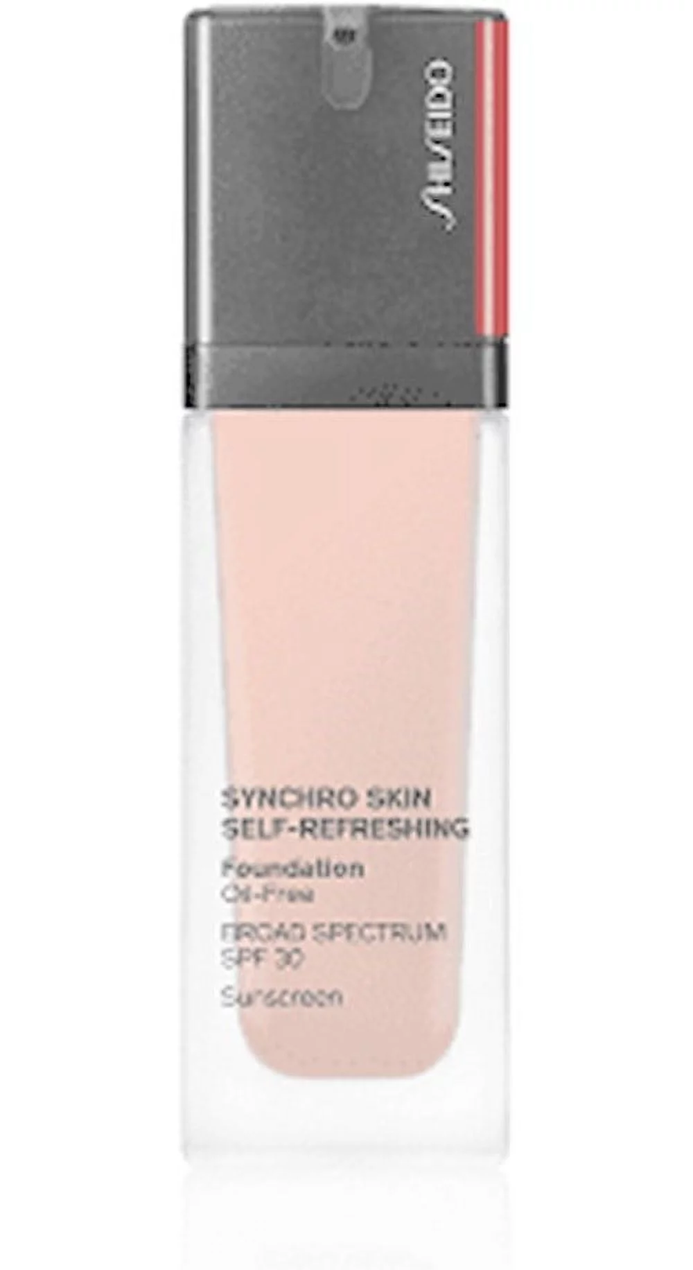 SHISEIDO SYNCHRO SKIN FOUNDATION 1.0 OZ SAND SHISEIDO/SYNCHRO SKIN SELF -REFRESHING FOUNDATION (250) SAND 1.0 OZ (30 ML) OIL-FREE SPF 30