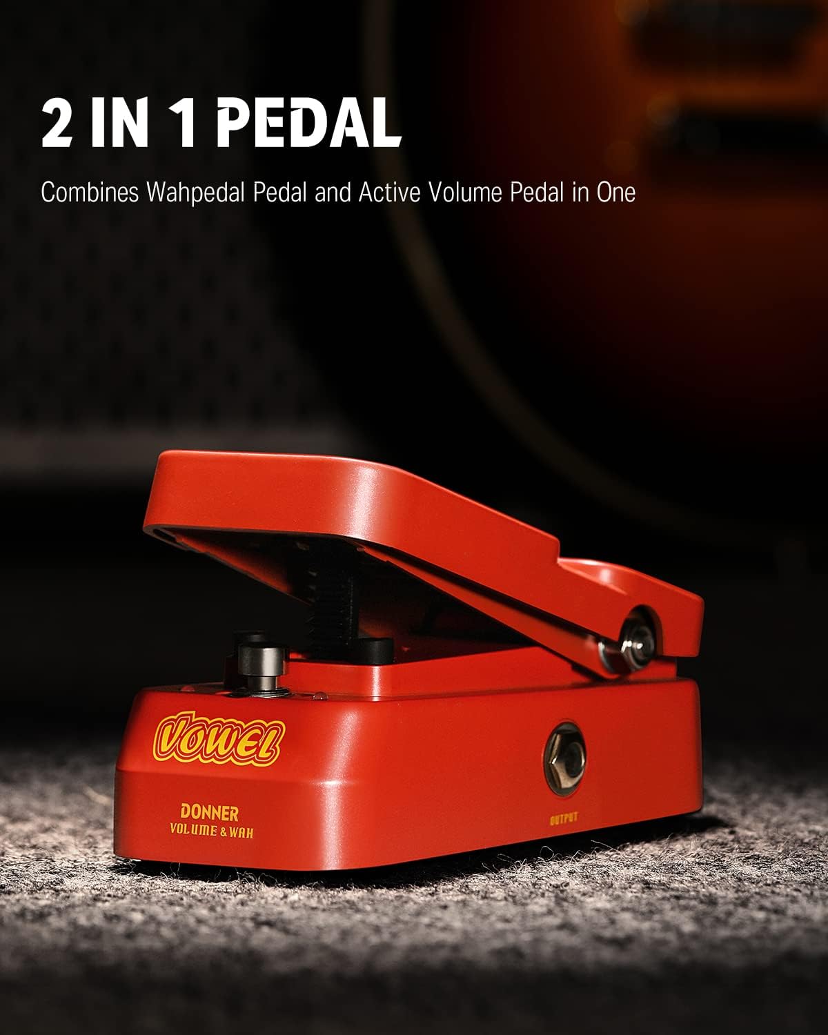 Donner Tuner Pedal-Guitar Wah Pedal