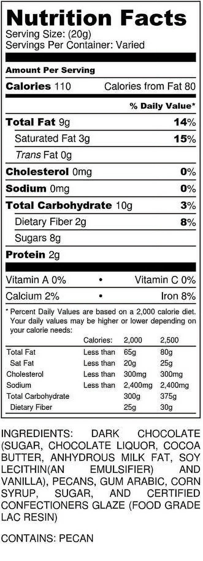 Dark Chocolate Pecans - Gift Tin