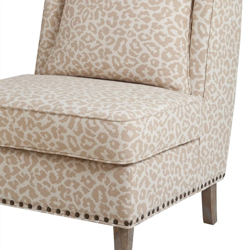 Gracie Mills Sharon Armless Shelter Accent Chair - GRACE-3357