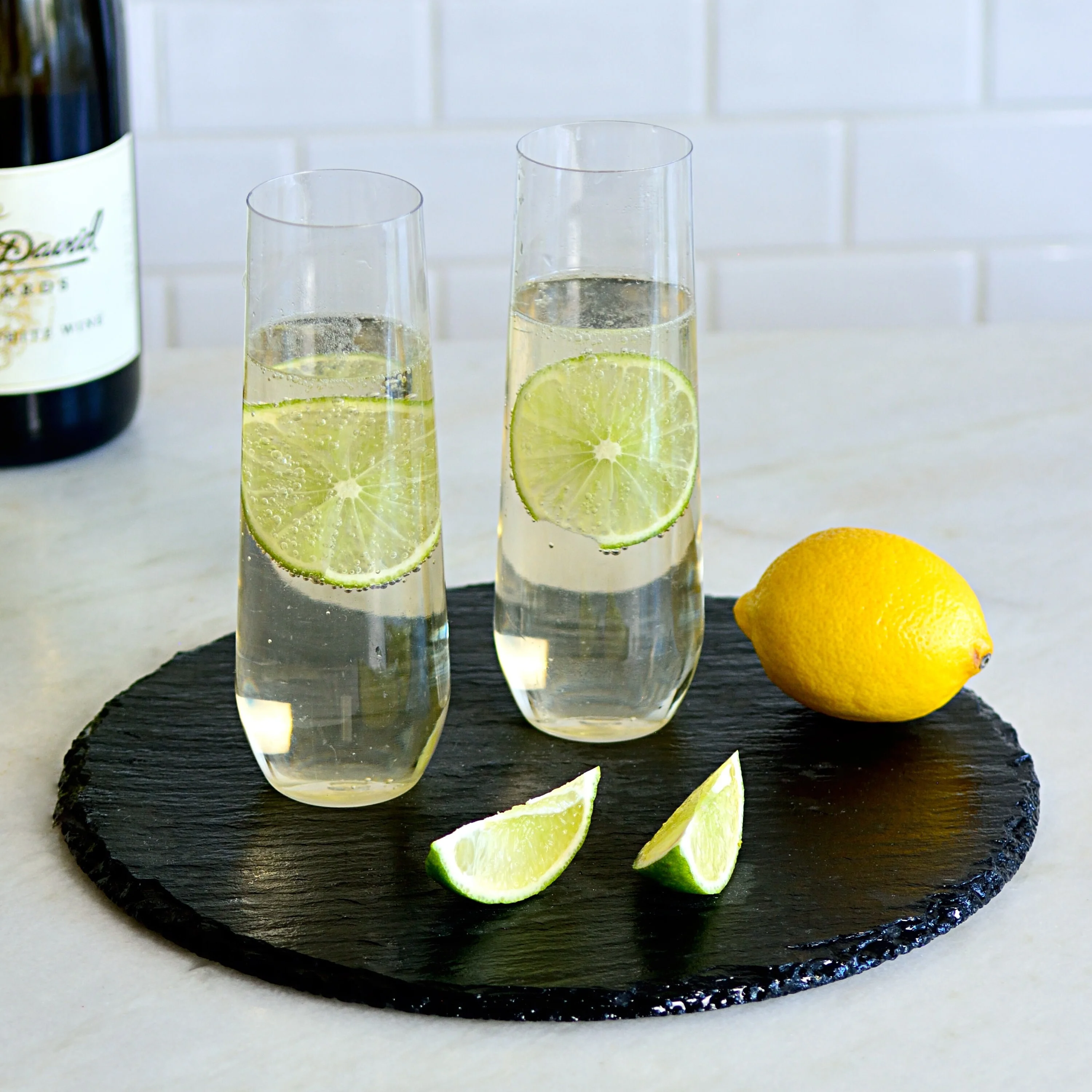 15 pack Shatterproof Champagne Flute 9 Ounce, Plastic Champagne Flutes, Champagne Glasses, Recyclable Champagne Plastic Cup YE391.552