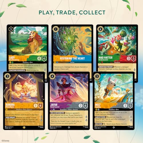 Ravensburger Disney Lorcana TCG: Archazia's Island Booster Pack Display | 24 Packs with 12 Trading Cards Each | Ideal for Collectors & Disney Fans | Suitable for Ages 8+