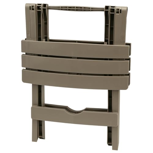 Adams Manufacturing 8500-26-3700 Plastic Quik-Fold® Side Table, Cherry Red