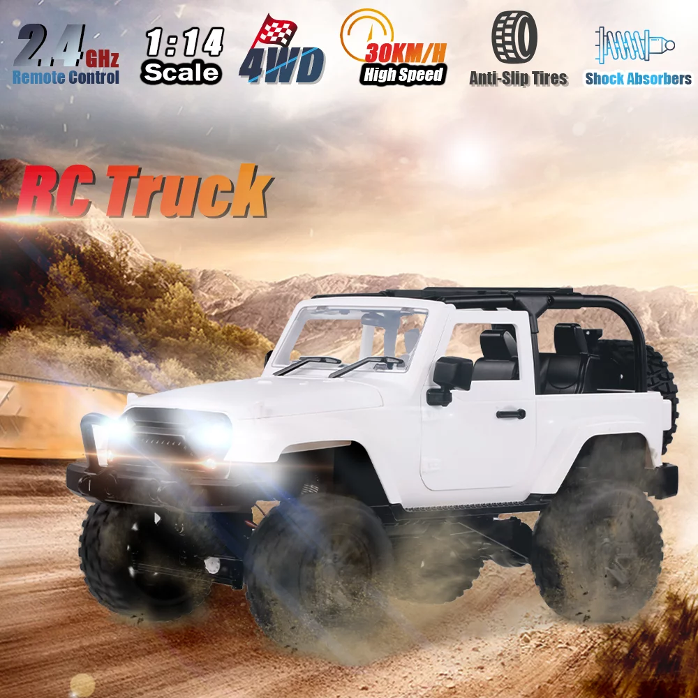 Irfora RC Car,F2 Car 1/14 Scale Car 4wd Off RoadVehicle Crawler With Eryue Remote Crawler With LedCarSpeed Vehicle Montloxs Led Kids And Car All Terrains All Terrains Off 4wd Speed Car