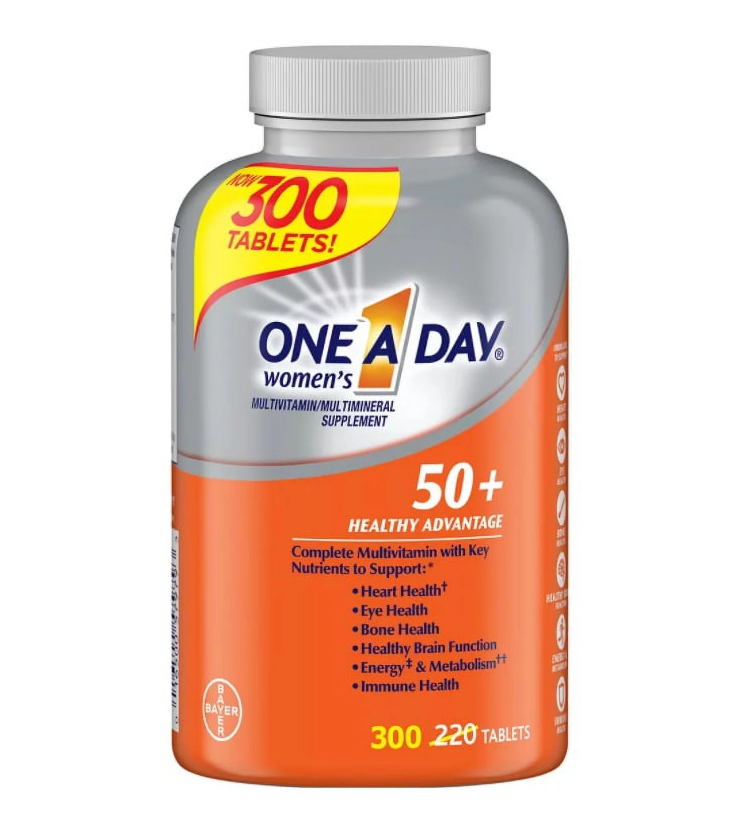 One A Day Women's Multivitamin and Multimineral Supplement, 300 ct.