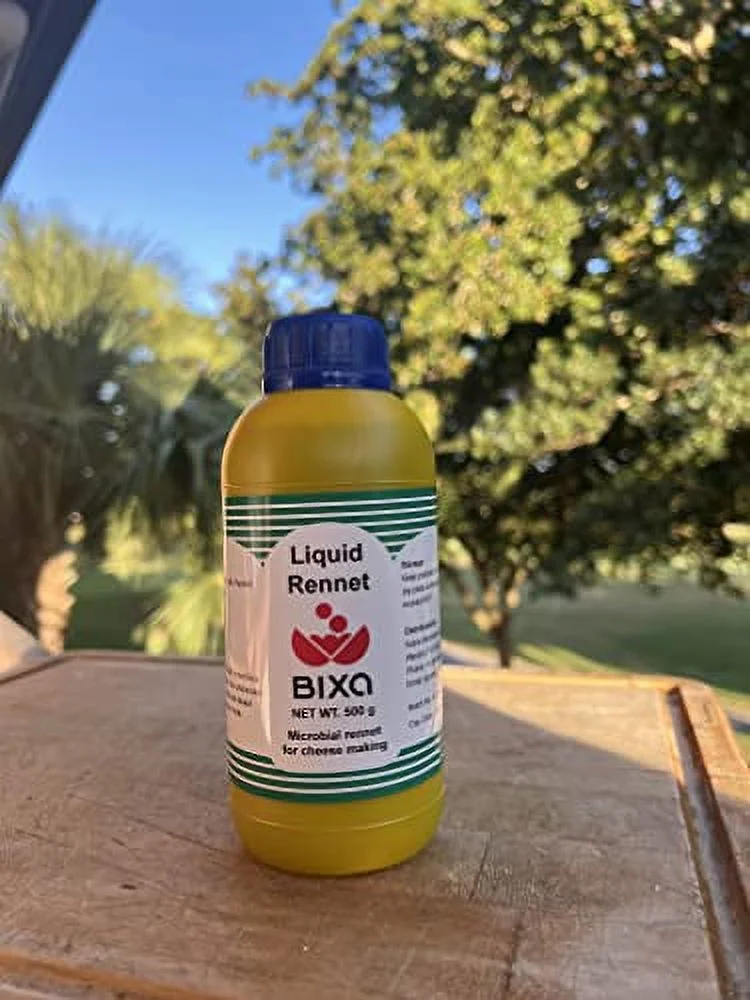 Bixa Liquid Microbial Rennet For Cheese Making | Vegetarian | Milk Coagulant | Non GMO | CUAJO BIXA LIQUIDO | CUAJO PARA QUESO | 16.9 fl oz