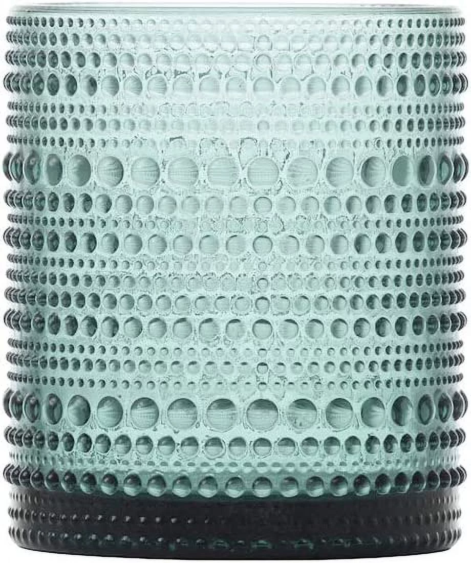 D&V By Fortessa Jupiter Double Old Fashion Glass, 10 Ounce, Set of 6 (Sage)