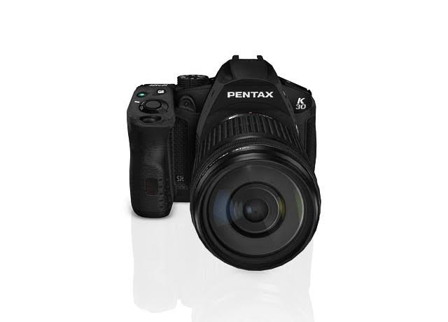 Pentax K-30 16.3 MP Digital SLR Camera - Black - DA L 18-55mm and 55-300mm Lenses