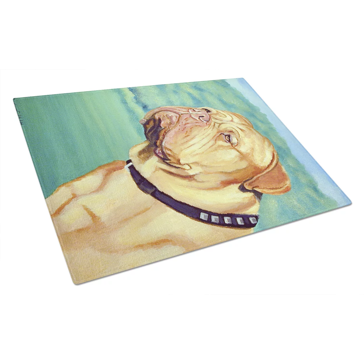 Caroline's Treasures Dogue de Bordeaux Glass Cutting Board Large