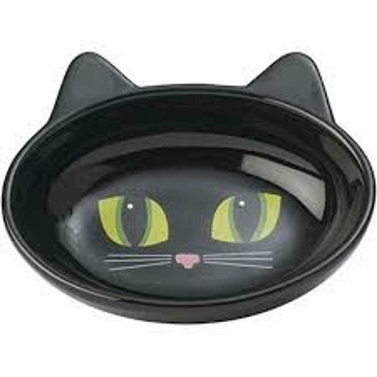 Petrageous Frisky Kitty Oval Saucer - Pet Supplies online store