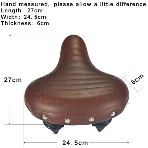 UPANBIKE Bike Saddle Super-Soft Comfortable Shock Absorption Widened Bicycle Seat Suspension Cushion