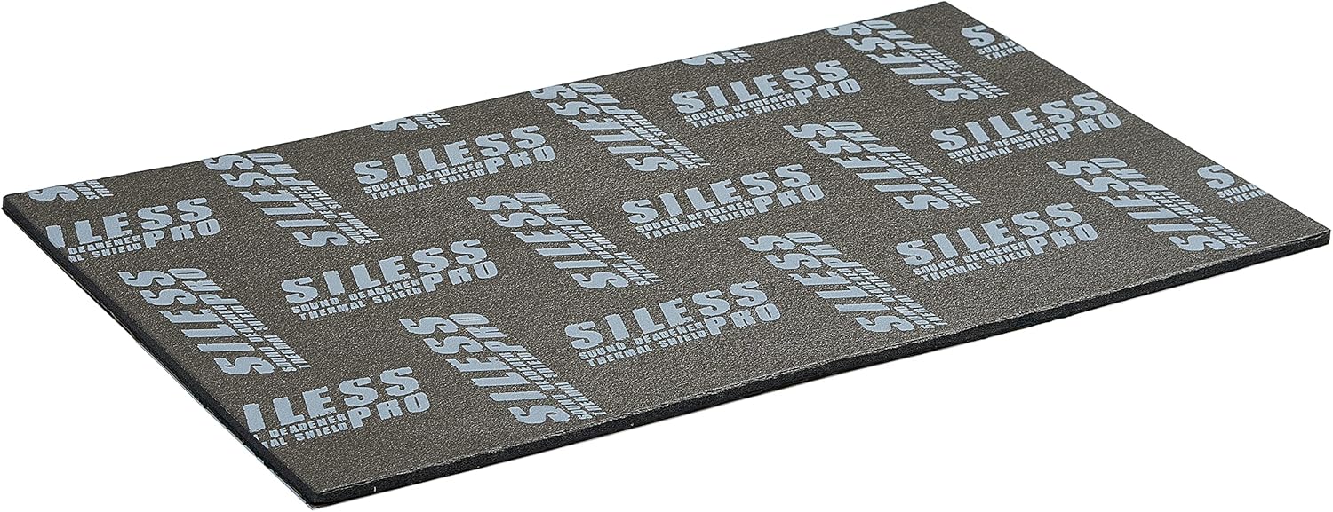 Siless LinerPRO 2in1 200 mil (5mm) 36 sqft Car Sound Deadening & Heat Insulation Closed Cell Foam - PE Foam Sound Deadener