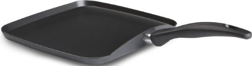 T-fal B36313 Specialty Nonstick Grilled Cheese Griddle Cookware, 10.25-Inch, Black