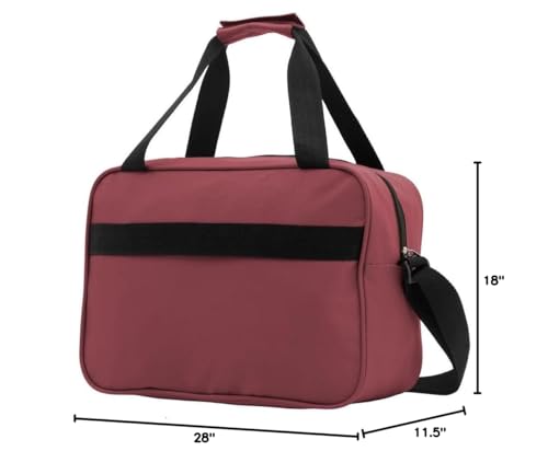 Travelers Club Chicago Hardside Expandable Spinner Luggage, Teal, 20