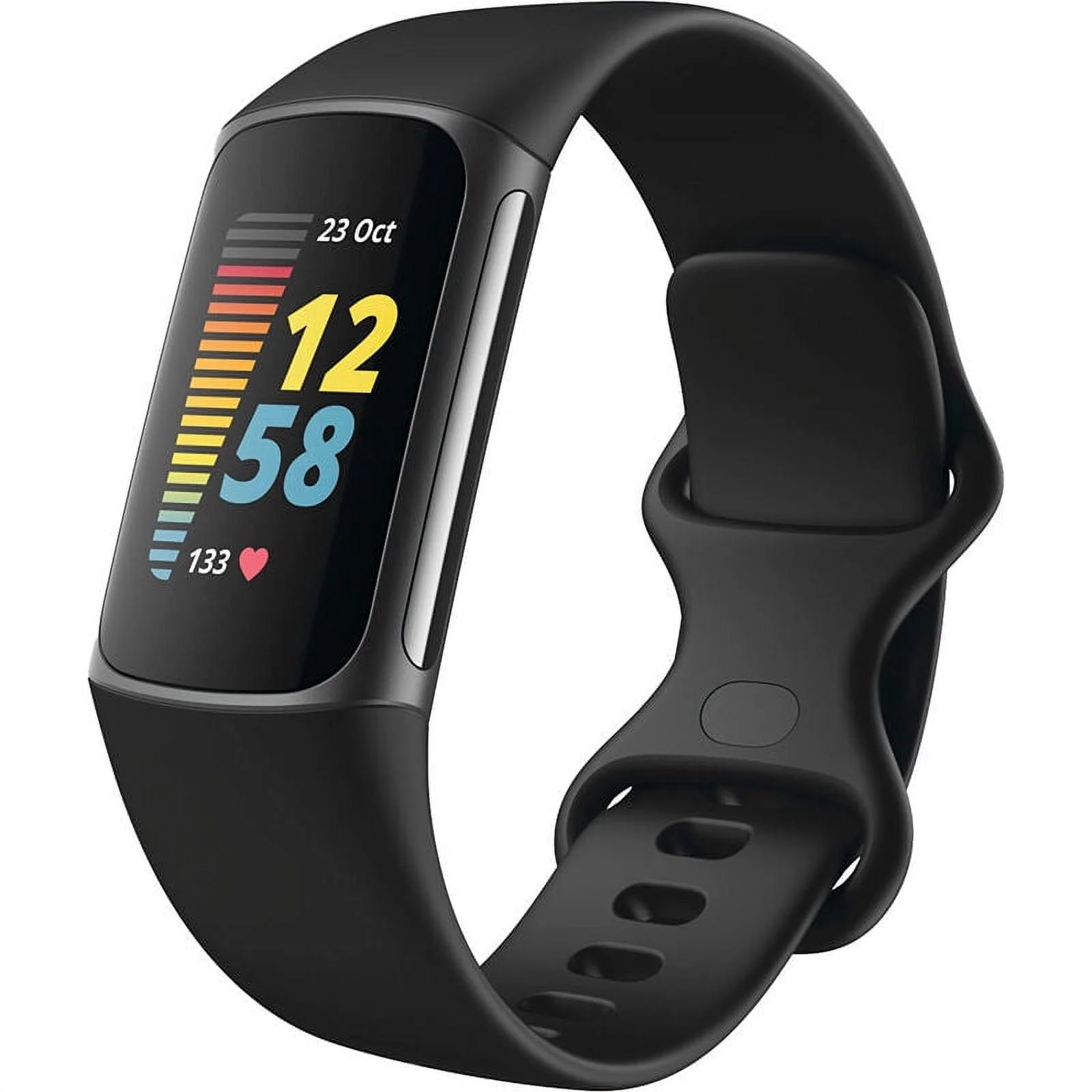 Charge 5 Fitness Tracker - Black/Graphite Stainless Steel