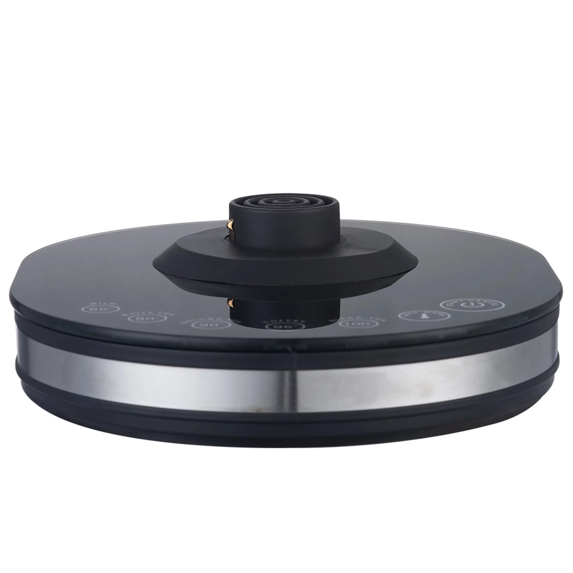 Seyurigaoka Black Household Electric Glass Kettle 2.5L Stainless Steel Kettle