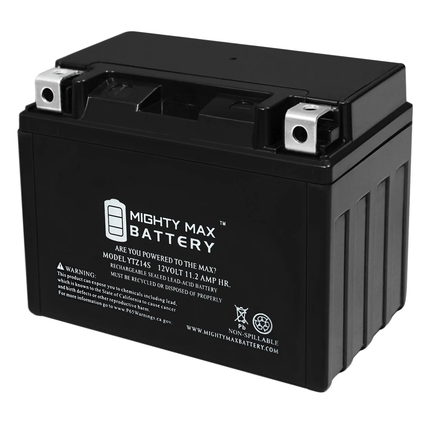 YTZ14S 12V 11.2Ah Replacement Battery for WPS CTZ14S-BS