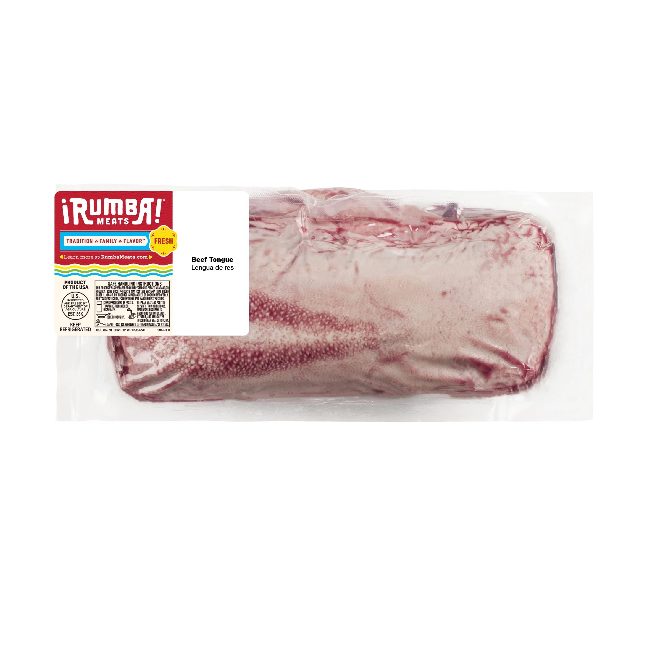 Rumba Meats® Beef Tongue, 3.22-4.22 lb