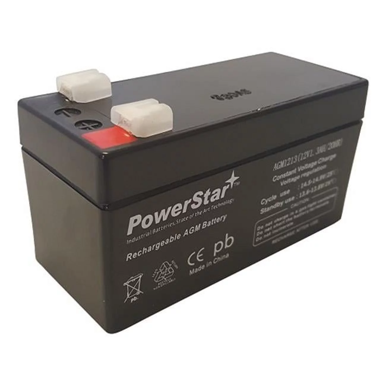 PowerStar  12V 1.3Ah Replacement Battery for Bard Medical Harvard PCA Pump