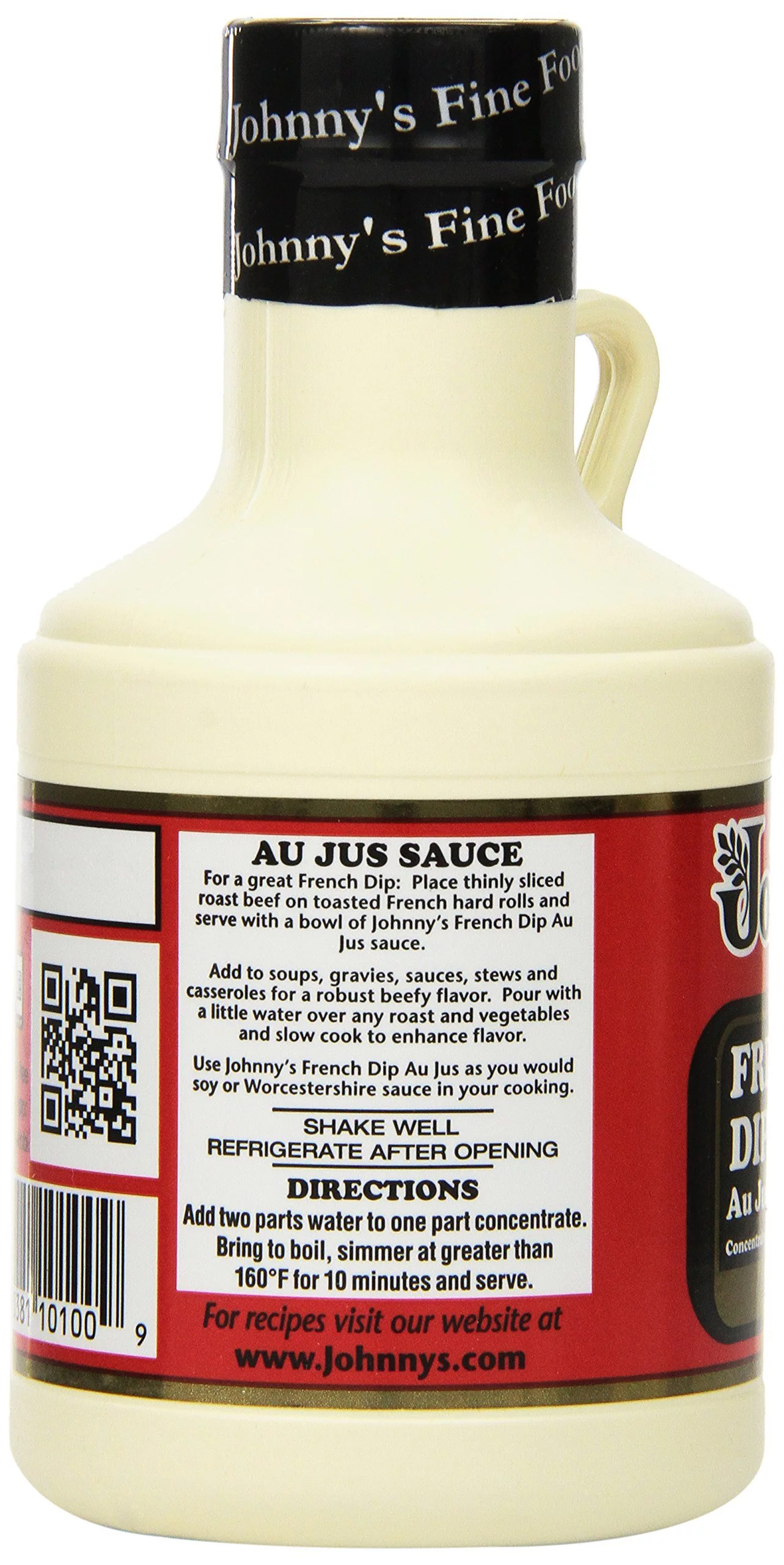 Johnny's Concentrated French Dip Au Jus Sauce, 8 oz (Pack of 6)