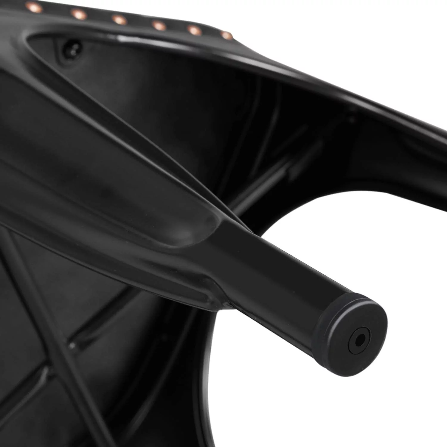 4pcs Metal Dining Chairs with PU Leather Seat High Back Soft Cushioned Industrial Classic Iron Chairs Chic Dining Bistro Cafe Coffee Chair 18 Inch Black