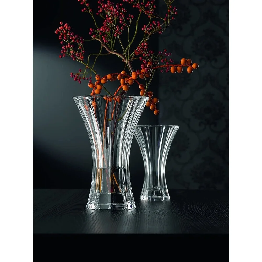 Nachtmann Saphir Crystal Vase 11.66