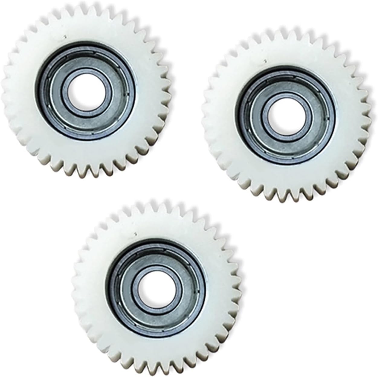 GERRIT 3 PCS 36T Gears with Bearings Wheel Hubs Planetary Gears Circlips Motor Repair Gear Teeth Compatible with Bafang Motor Electric Bike Parts