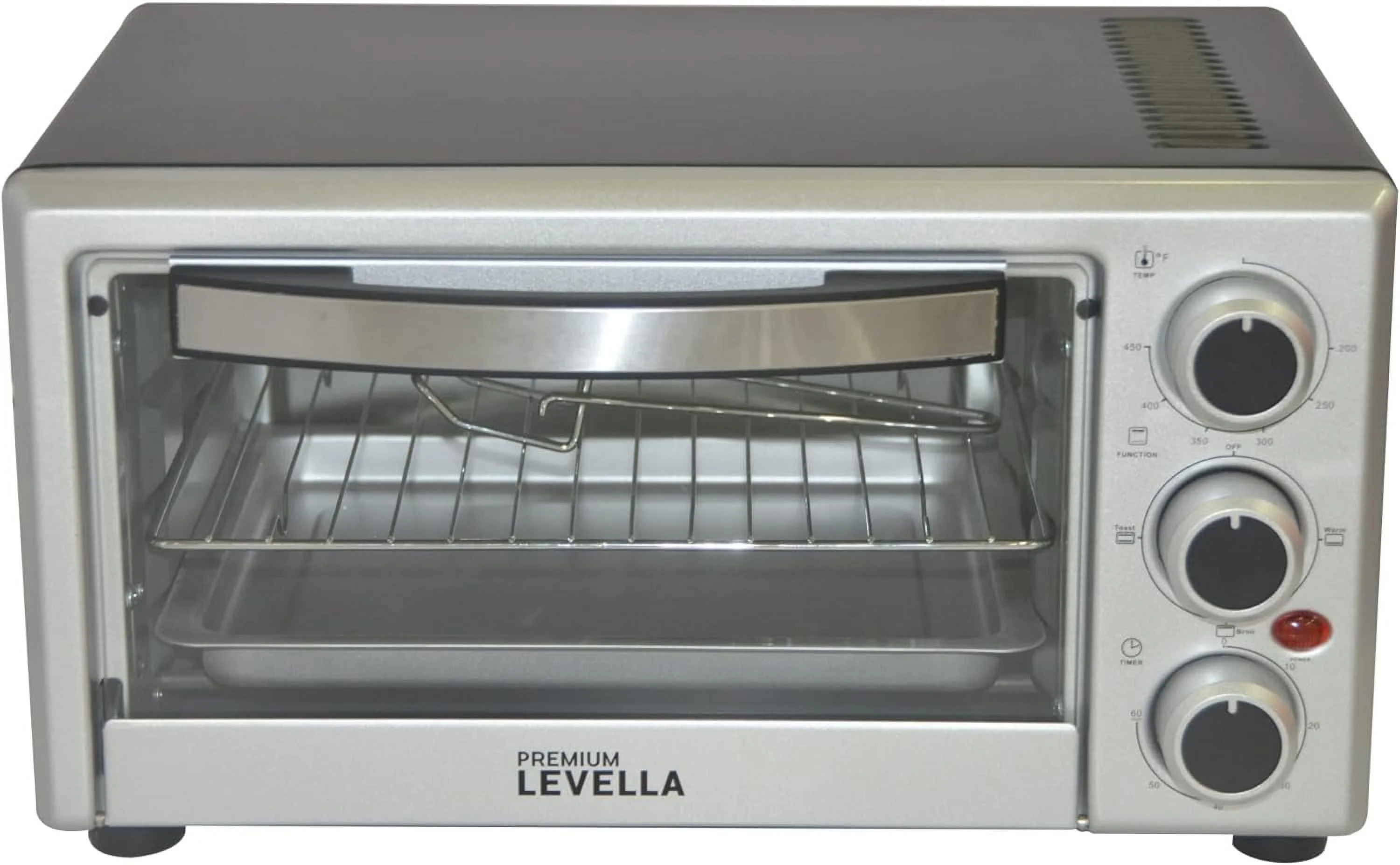 Premium Levella Toaster Oven (6 Slice - 0.5 Cu Ft)