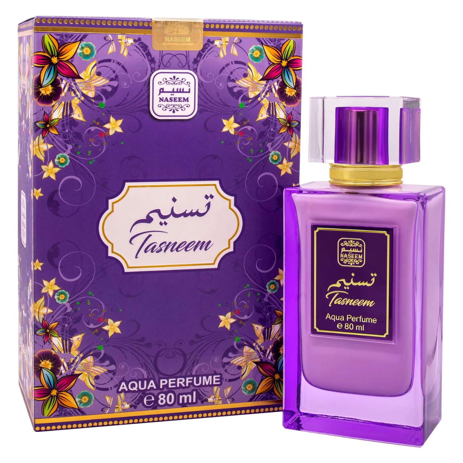 Tasneem Aqua Perfume Arabic Non Alcoholic Fruity Sandalwood Women Parfum by Naseem